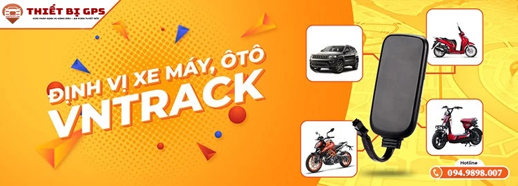 thiết bị định vị xe máy ô tô vntrack