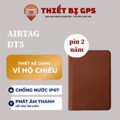Thiết bị định vị DT5 Ngọc Minh – Dạng ví hộ chiếu thông minh, bảo vệ tài sản mọi lúc mọi nơi